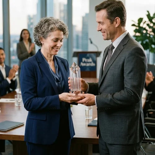 Executive Hayworth Crystal Award