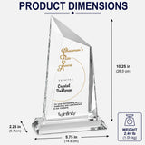 Cathedral Peak Crystal Award