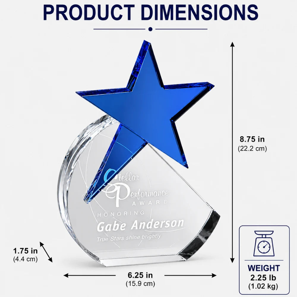 Cerulean Star Crystal Award