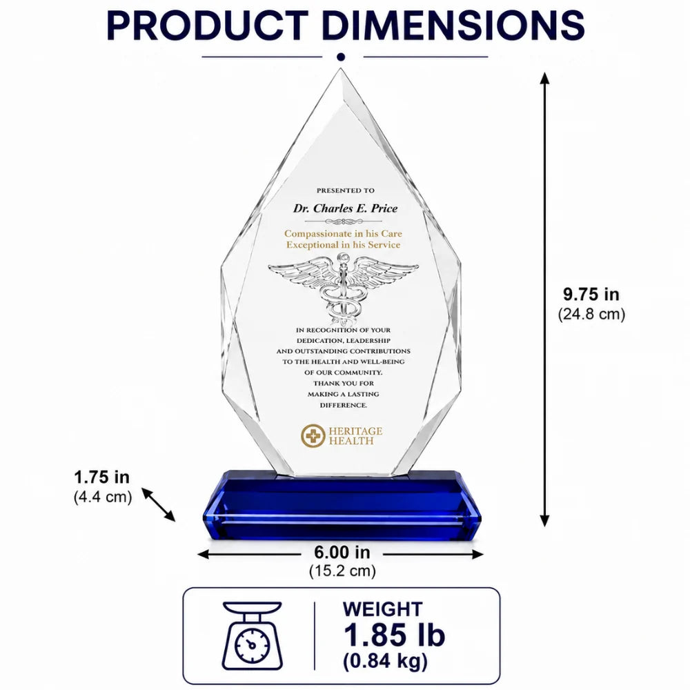 Caduceus Crystal Award - Healthcare Excellence