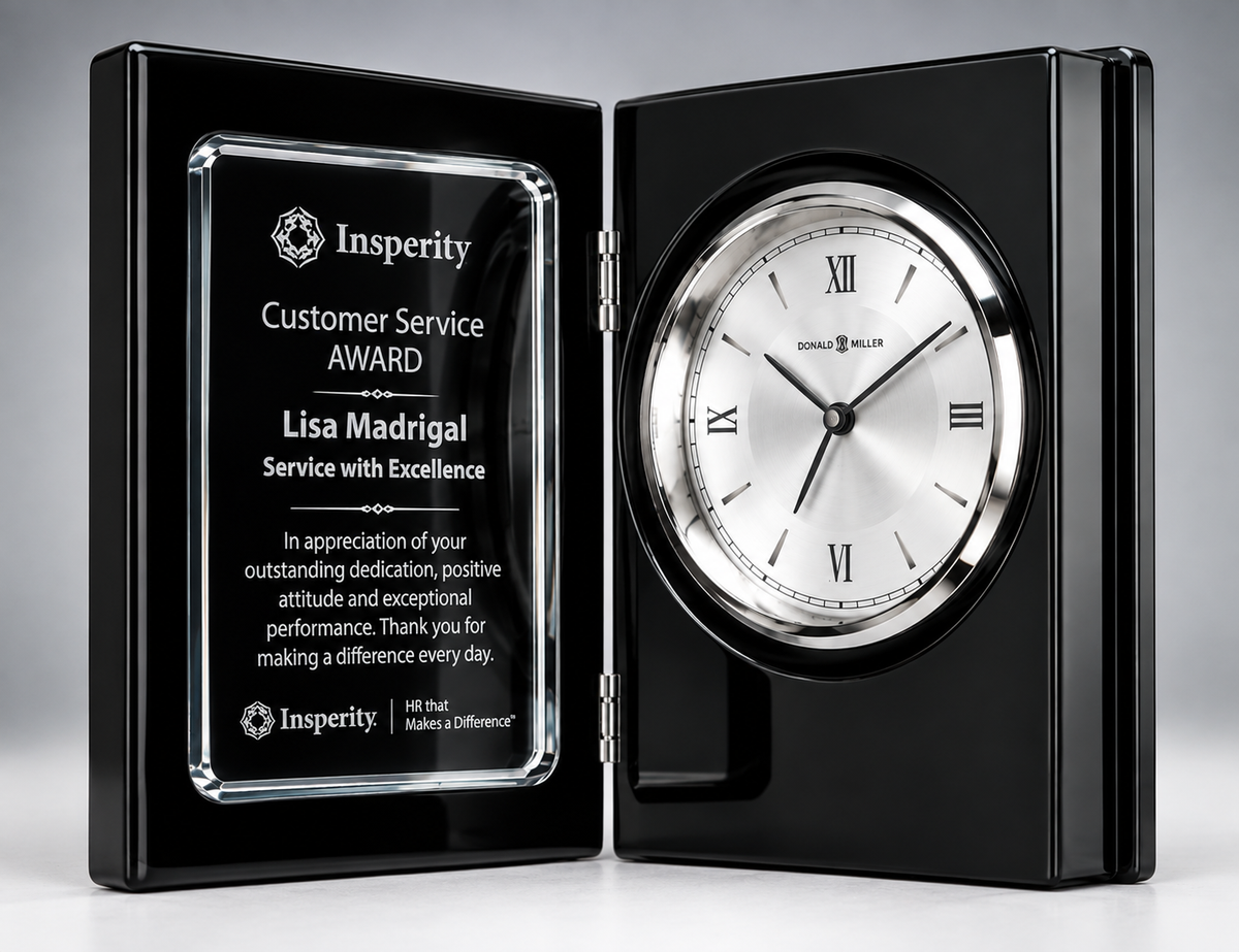 Legacy Crystal Clock Award - Executive
