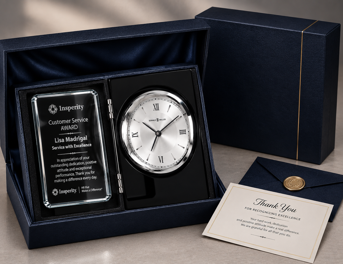 Legacy Crystal Clock Award - Executive