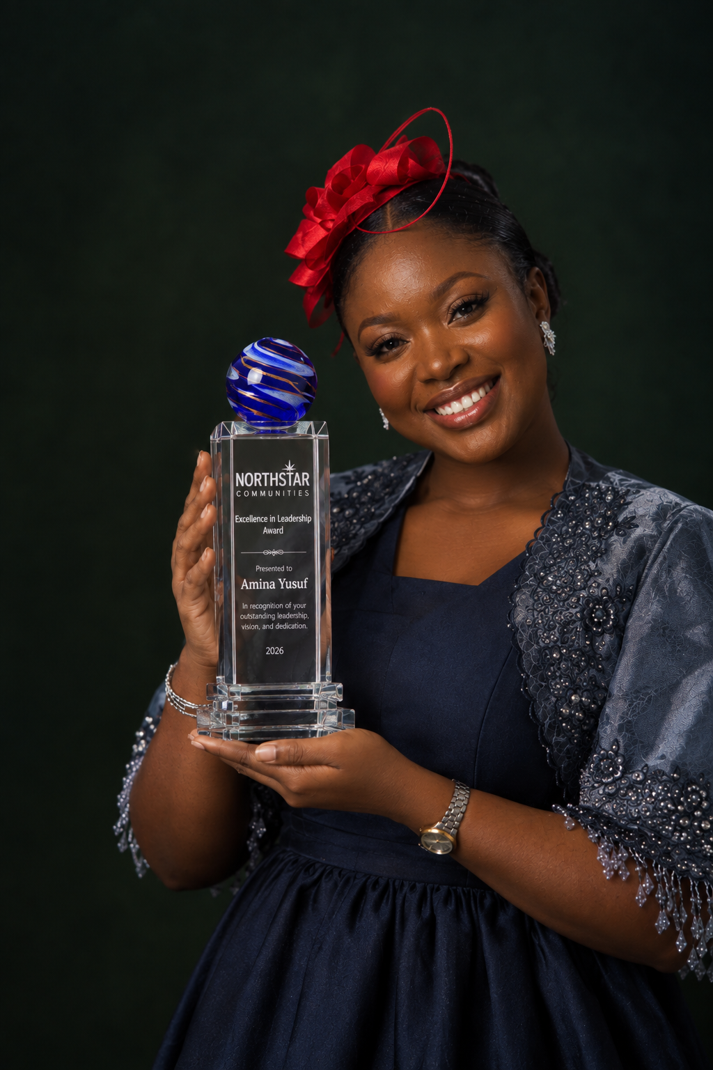 Globe Optical Crystal Award - Global Excellence