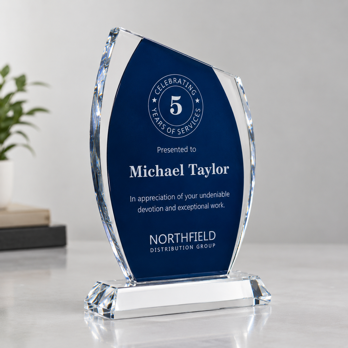 Blue Crystal State Award - Employee