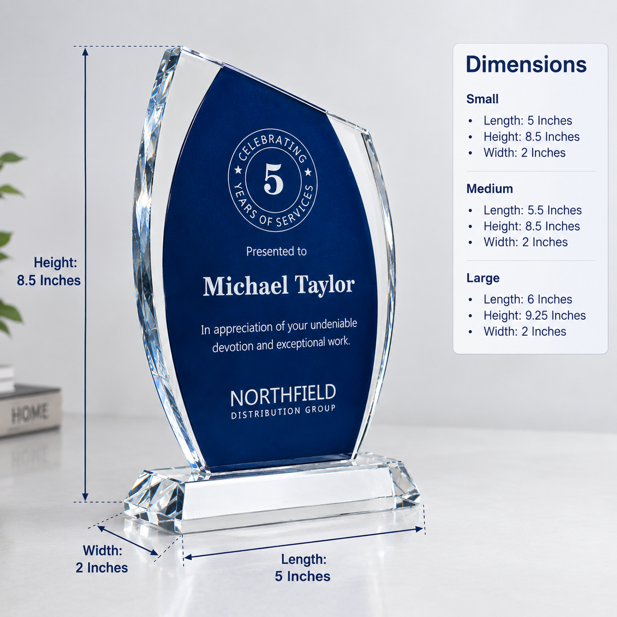 Blue Crystal State Award - Employee