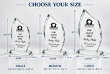 Modern Flame Crystal Award