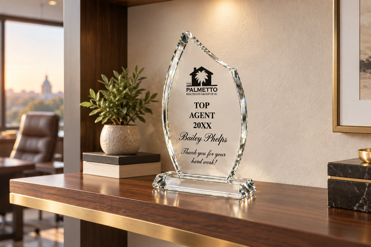 Modern Flame Crystal Award