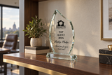 Modern Flame Crystal Award