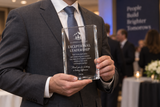 Wedge Crystal Plaque Award