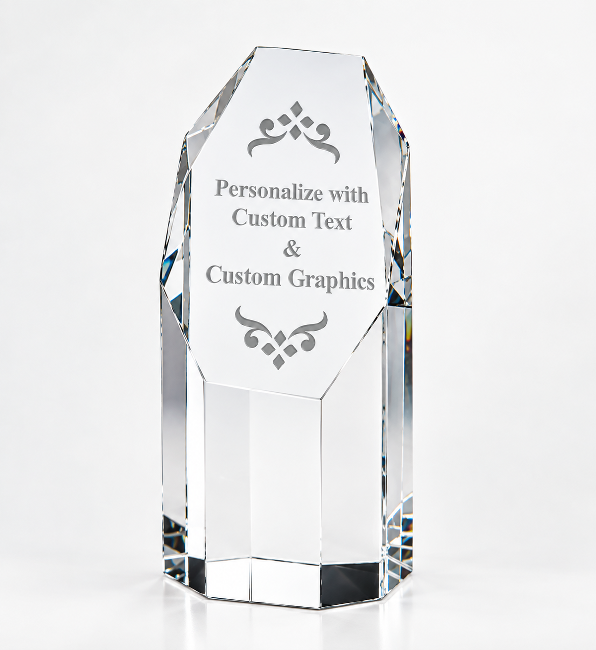 Octagon Tower Crystal Award