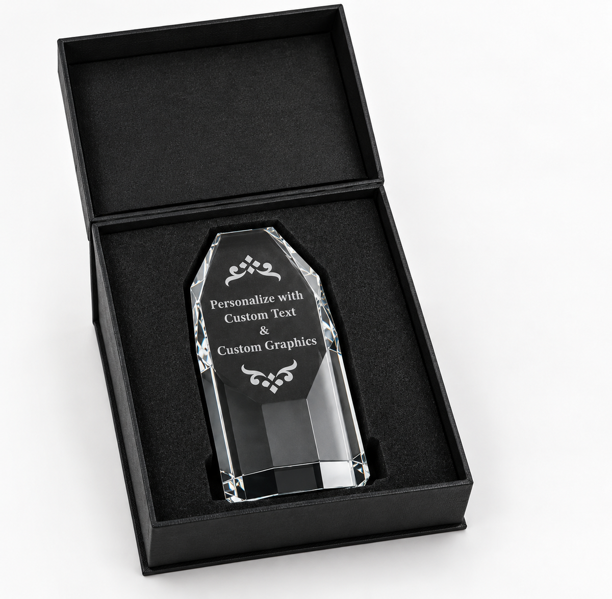 Octagon Tower Crystal Award