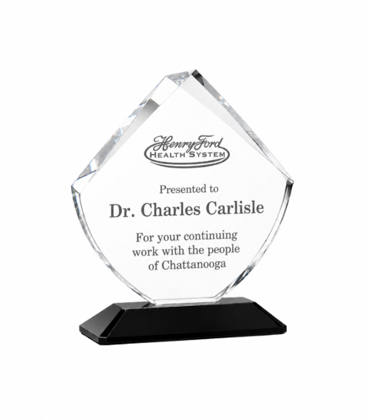 Optical Triangle Crystal Award