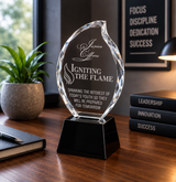 Optical Flame Crystal Award