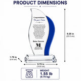 Crescent Crystal Sapphire Award - Employee Appreciation