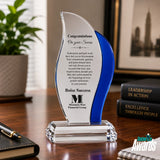 Crescent Crystal Sapphire Award - Employee Appreciation