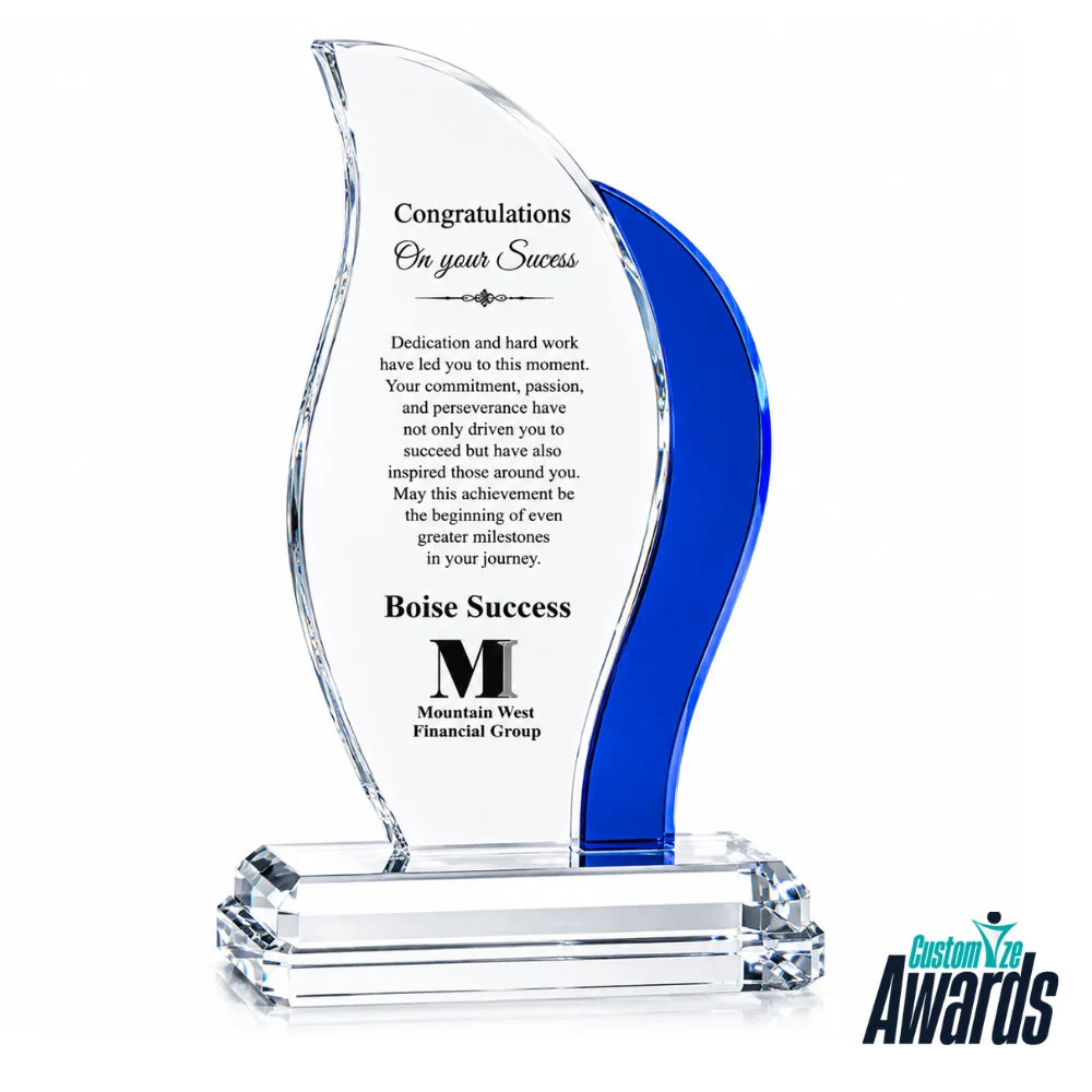 Crescent Crystal Sapphire Award - Employee Appreciation