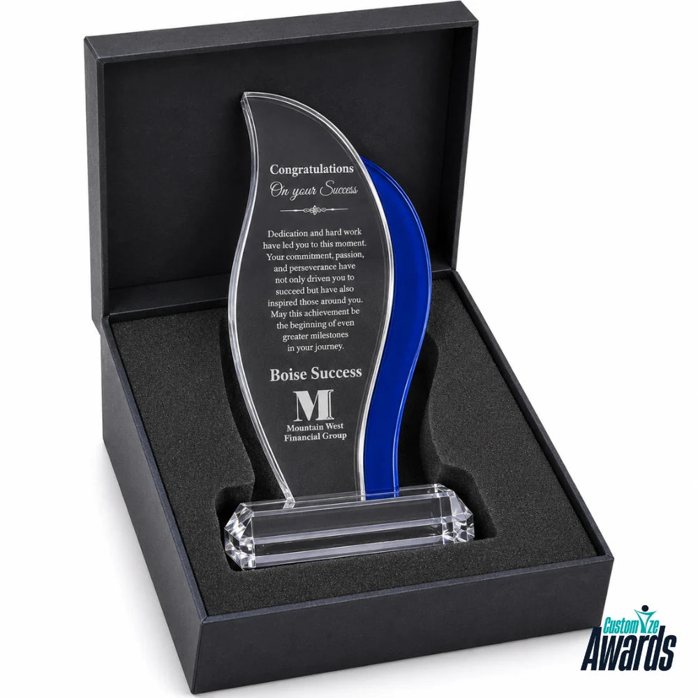 Crescent Crystal Sapphire Award - Employee Appreciation