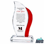 Crimson Crystal Flame Award - Employee