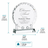 Crystal Plate Award