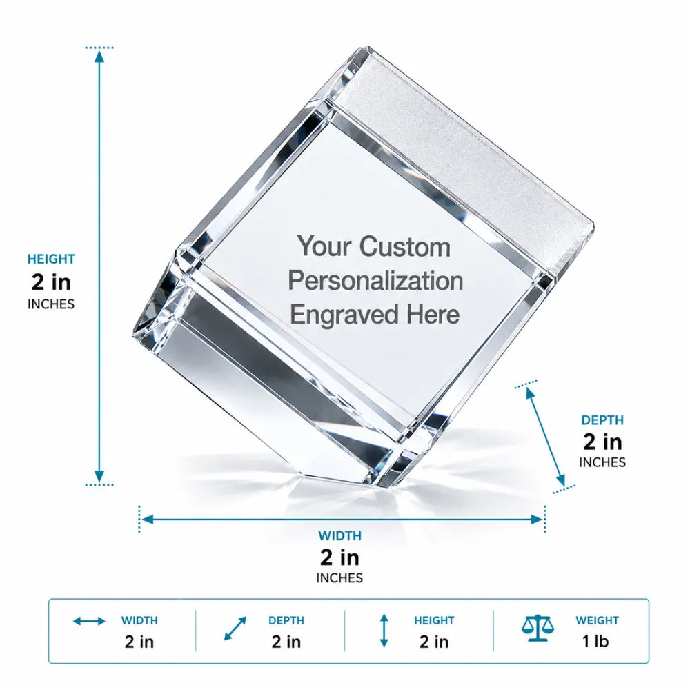 Cube Crystal Award
