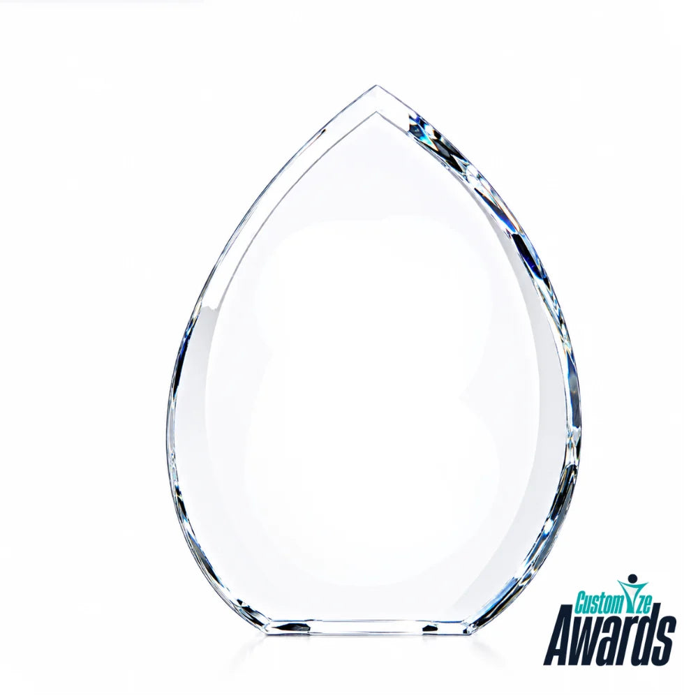 Eclipse Crystal Teardrop Award - Employee Service