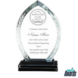 Employee Crystal Plaque