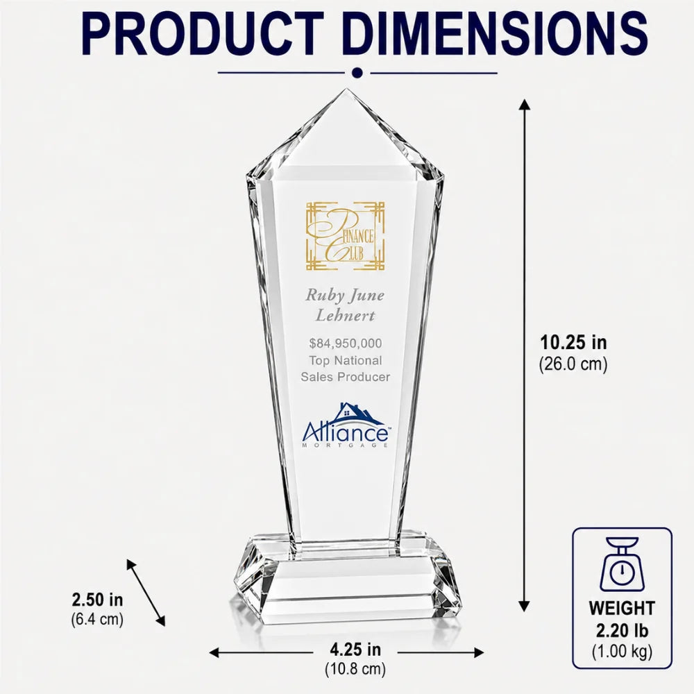 Epic Peak Crystal Award