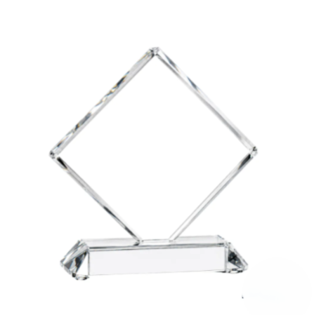 Square Crystal Award