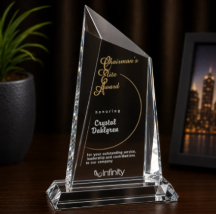 Cathedral Peak Crystal Award