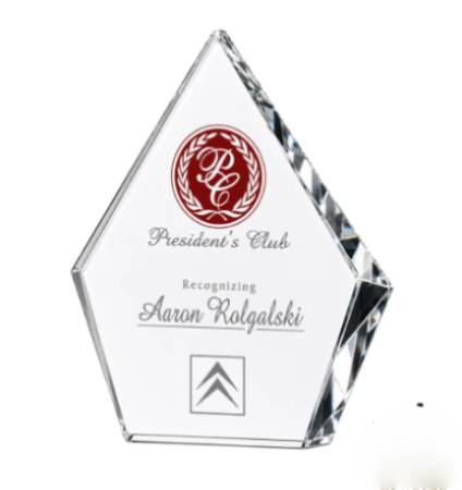 Coventry Diamond Crystal Award
