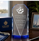 Blue Diamond Crystal Award