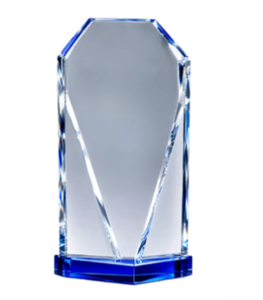 Blue Diamond Crystal Award