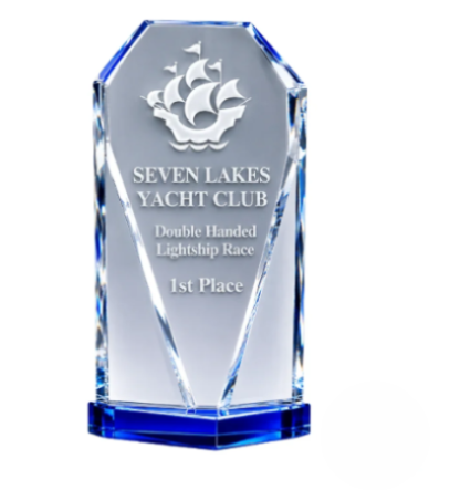 Blue Diamond Crystal Award
