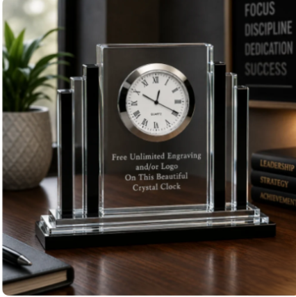 Premier Crystal Clock