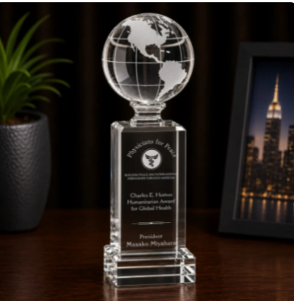 Cordova Globe Crystal Award