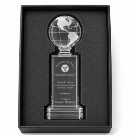 Cordova Globe Crystal Award