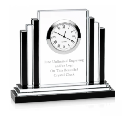 Premier Crystal Clock