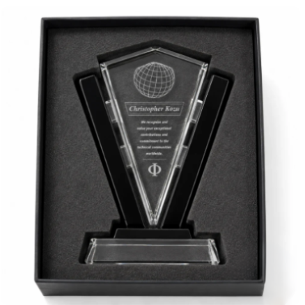 Conquest Crystal Award