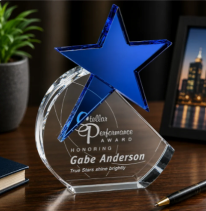 Cerulean Star Crystal Award