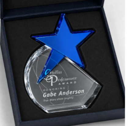 Cerulean Star Crystal Award