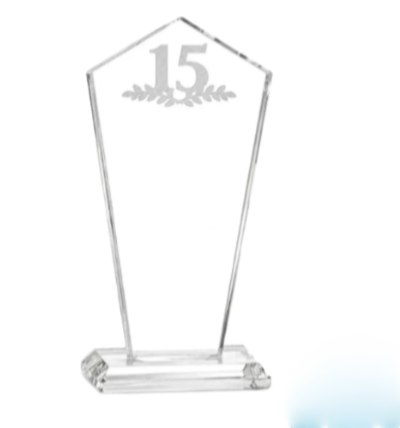 Pentagon Crystal Award