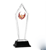Executive Signature Peak Crystal Award