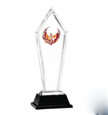 Executive Signature Peak Crystal Award