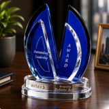Leadership Flight Indigo Crystal Award