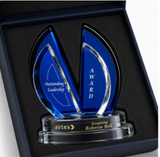 Leadership Flight Indigo Crystal Award