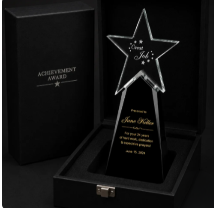 Shooting Star Crystal Award - Excellence