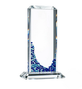 Dionysus Obelisk Sapphire Glass Award