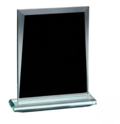 Sullivan Jade Rectangle crystal plaque Award