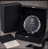 Prestige Round Crystal Award - Employee Excellence