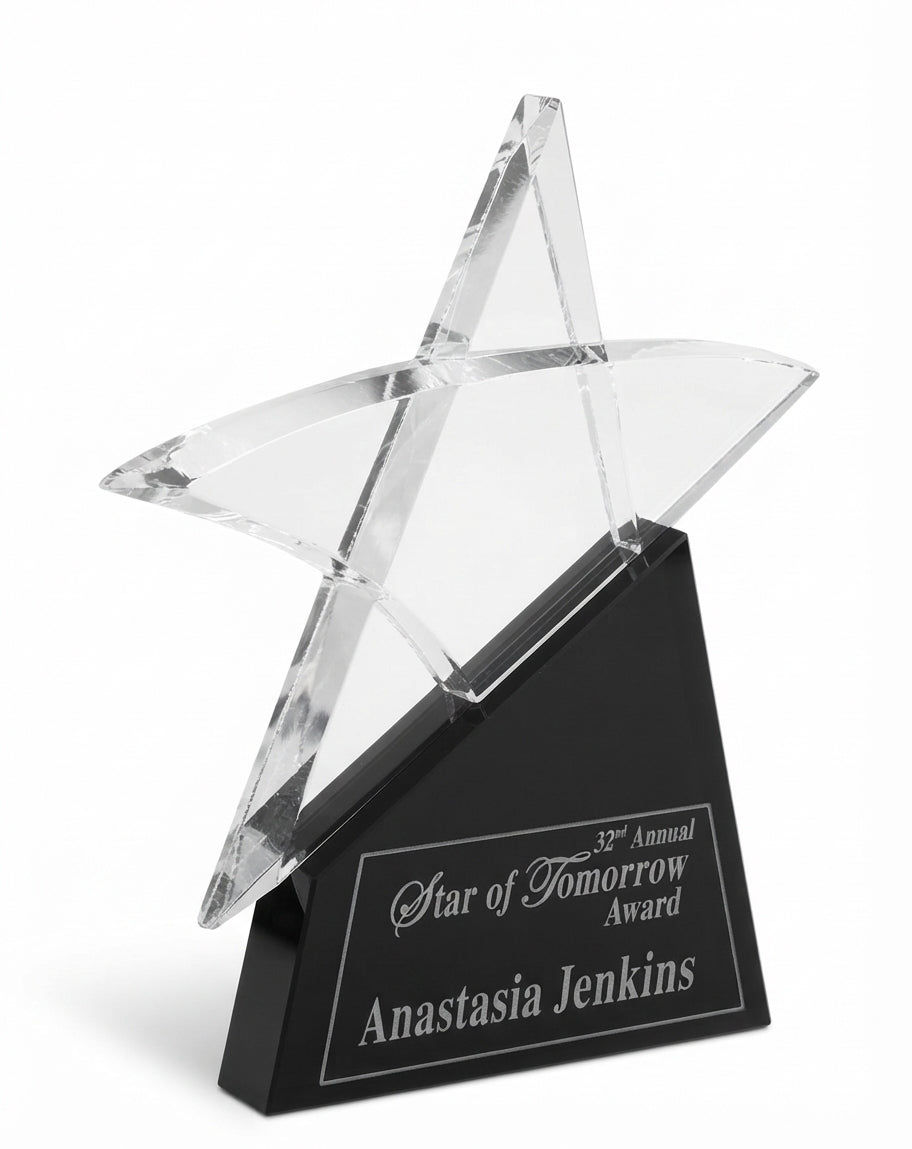 Shooting Star Crystal Award